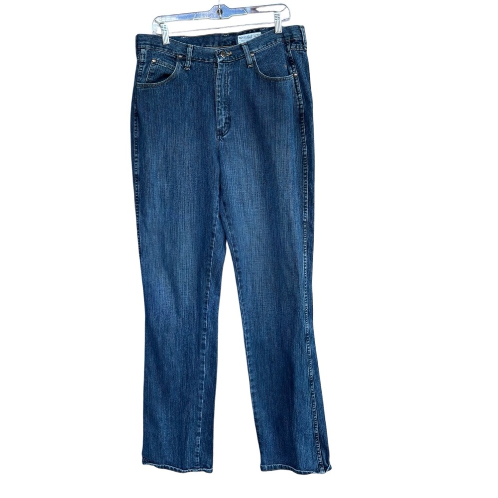 Men’s Wrangler 34x37 Five Star Premium Regular Relaxed Straight Fit Jeans Pants